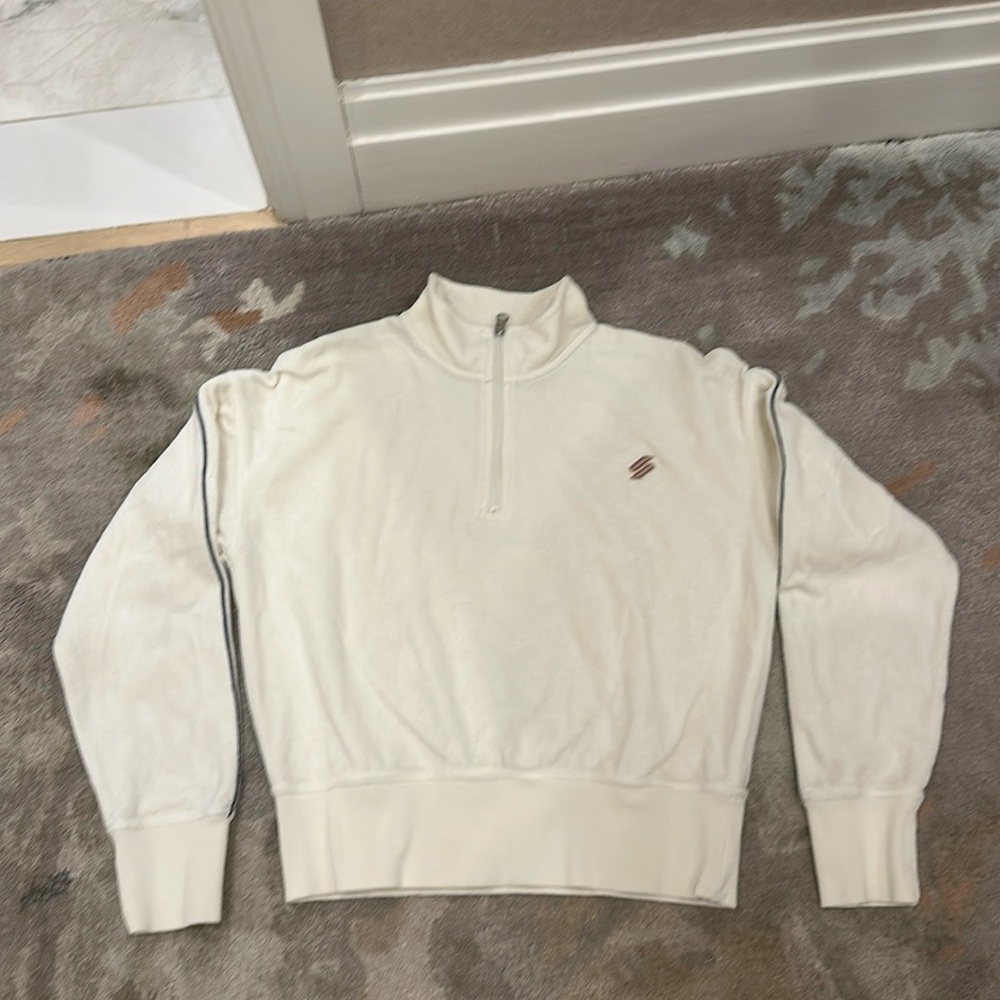 SUPERDRY VELOUR SWEATSHIRT SIZE SMALL